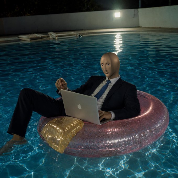 Meme Man archive image — Poolside portfolio