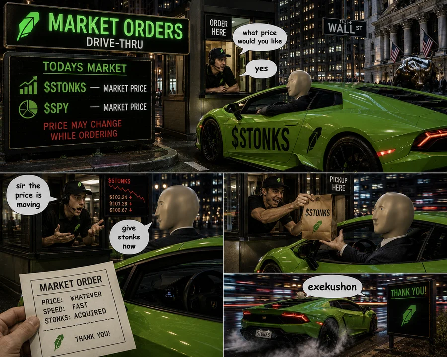 Meme Man archive image — Drive thru