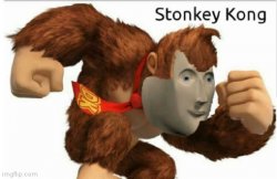 Meme Man archive image — Stonkey Kong