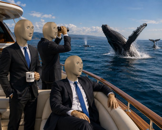 Meme Man archive image — Whale watching