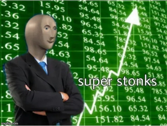 Meme Man archive image — Super stonks
