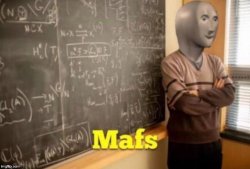 Meme Man archive image — Mafs