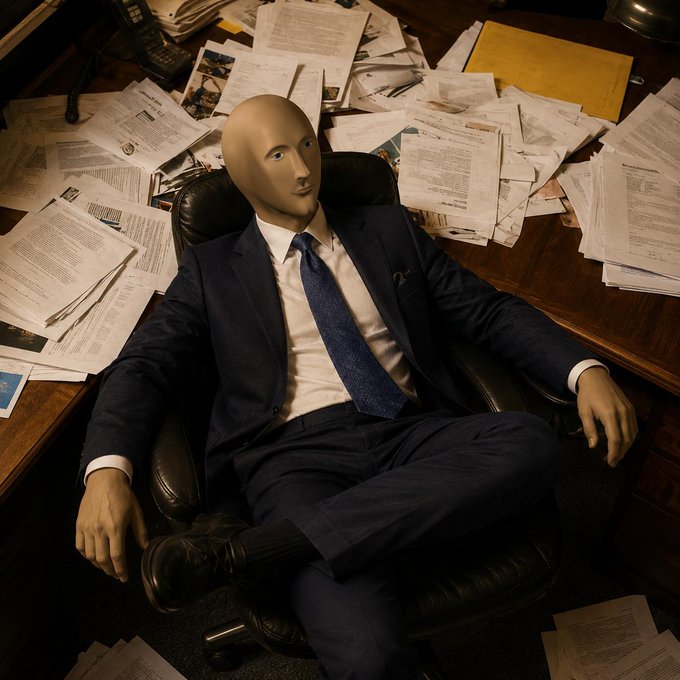 Meme Man archive image — Paperwork
