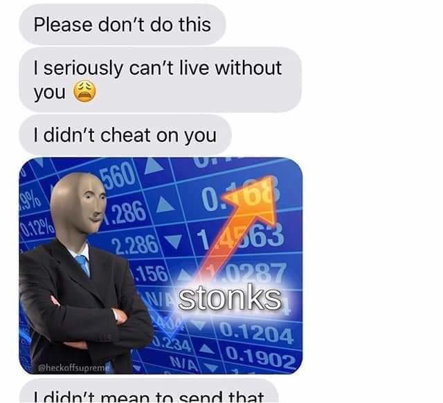 Meme Man archive image — Please don't do this