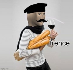 Meme Man archive image — frence
