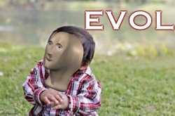 Meme Man archive image — EVOL