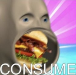 Meme Man archive image — CONSUME