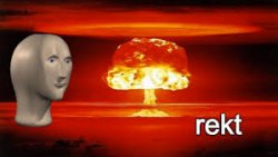 Meme Man archive image — rekt