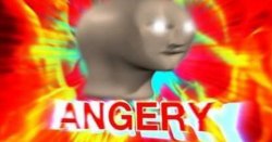 Meme Man archive image — ANGERY